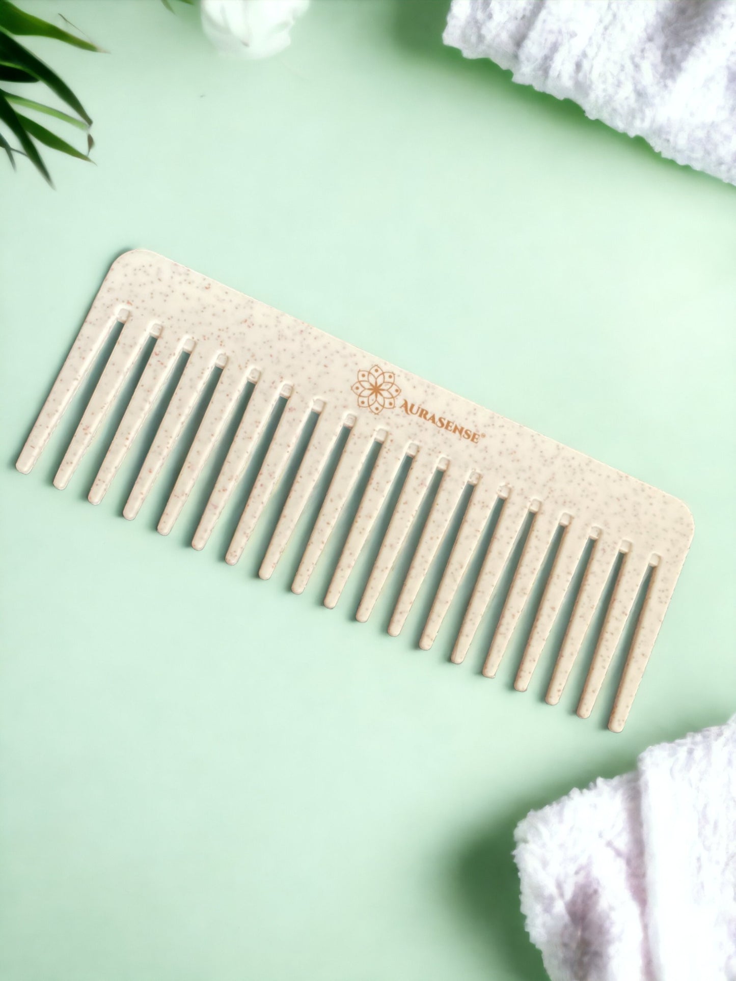 Wheat Straw  Wide-Toothed Comb