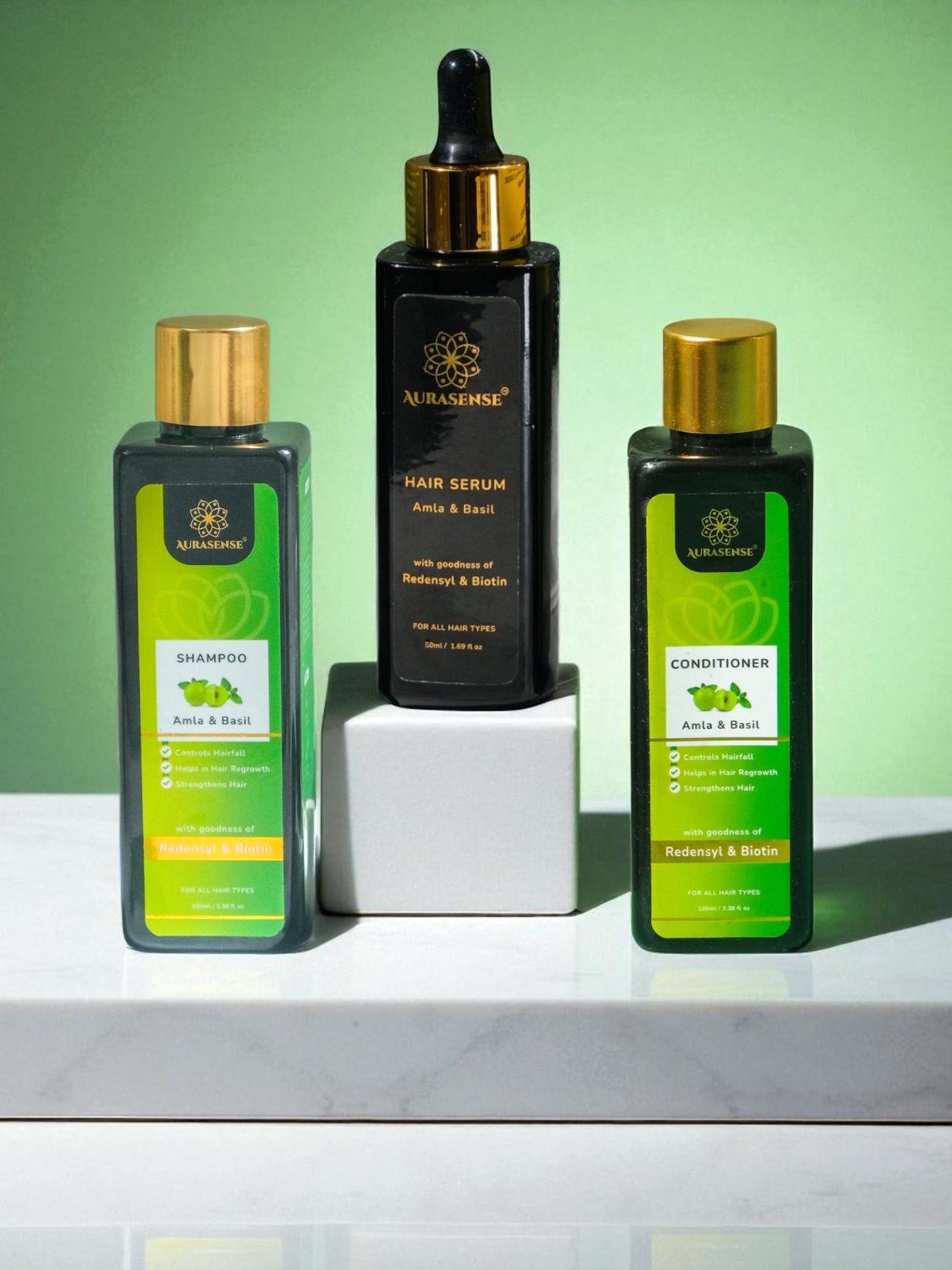 Amla and Basil 3-Step Hair Growth Kit